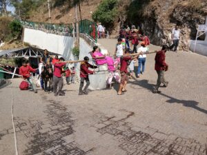 Katra vaishno devi yatra by palki