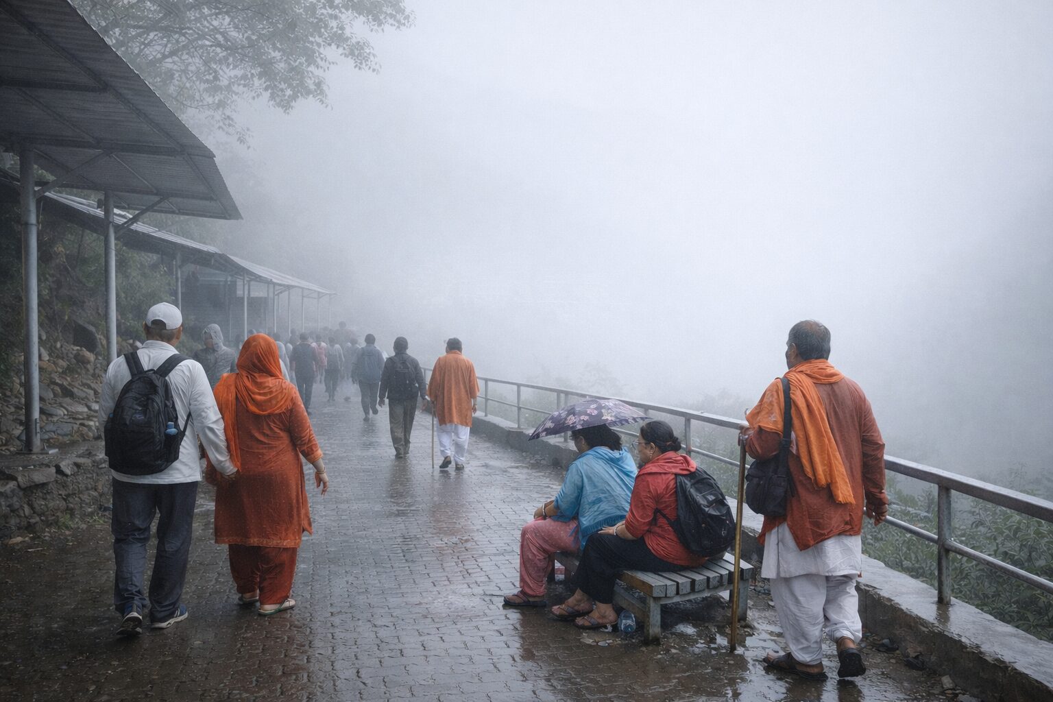 Katra weather forecast today (january 24, 2026) for vaishno devi yatra: travel advisory 3 Foggy and cold conditions around katra during winter affecting vaishno devi pilgrims